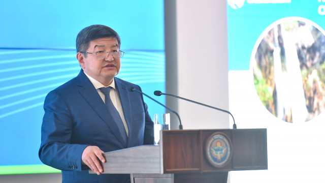 МинКаб Төрагасы Акылбек Жапаров Бишкек суу форумунда: Аймактын кызыкчылыгын көздөгөн креативдүү идеяларды күтөбүз
