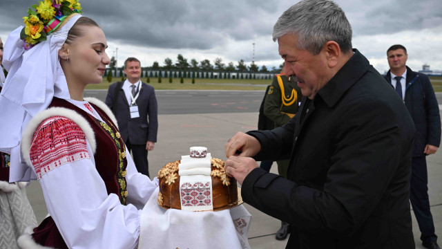 Министрлер Кабинетинин Төрагасы Адылбек Касымалиев расмий сапар менен Беларусь Республикасына келди